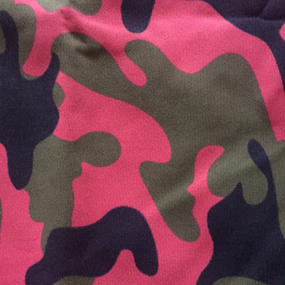 Camo midi skirt